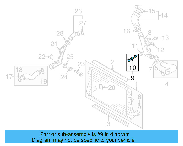 Air Pipe Bolt Assembly 3C0-145-830 - View 40
