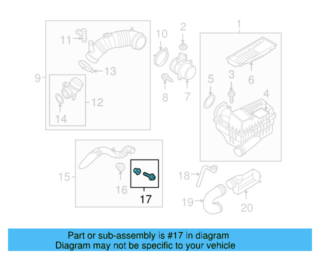 Air Pipe Bolt Assembly 3C0-145-830 - View 108
