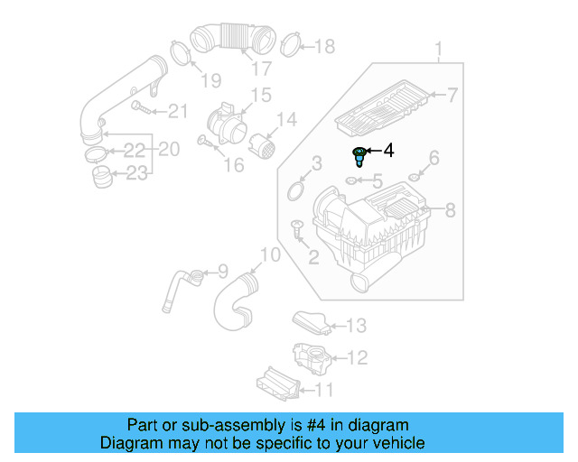 Air Pipe Bolt Assembly 3C0-145-830 - View 44