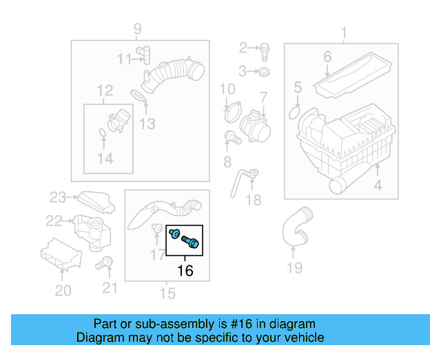Air Pipe Bolt Assembly 3C0-145-830 - View 46