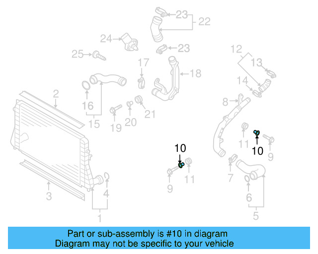 Air Pipe Bolt Assembly 3C0-145-830 - View 133