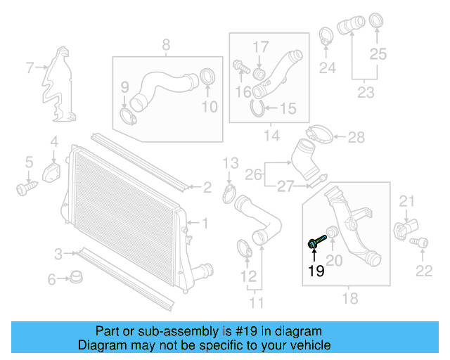 Air Pipe Bolt Assembly 3C0-145-830 - View 49
