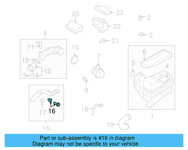 Air Pipe Bolt Assembly 3C0-145-830 - View 50