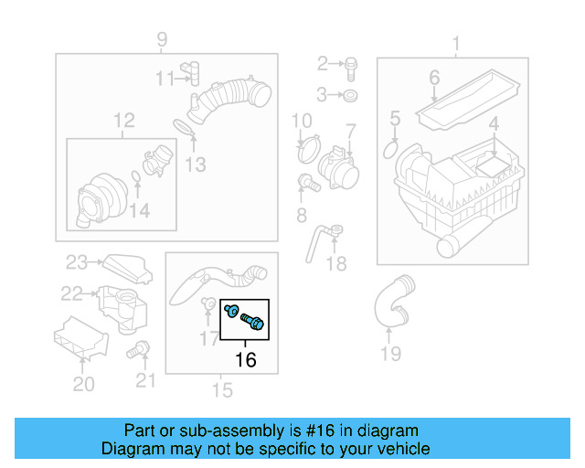 Air Pipe Bolt Assembly 3C0-145-830 - View 92