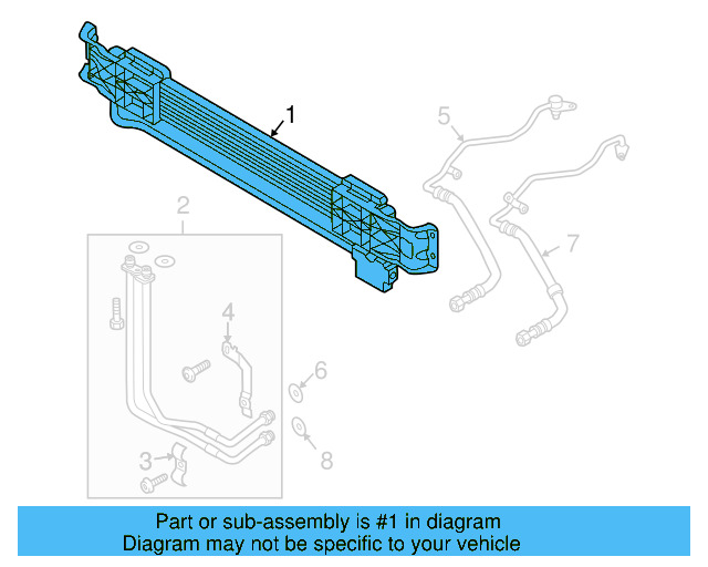 Oil Cooler 3C0-317-019-C - View 12