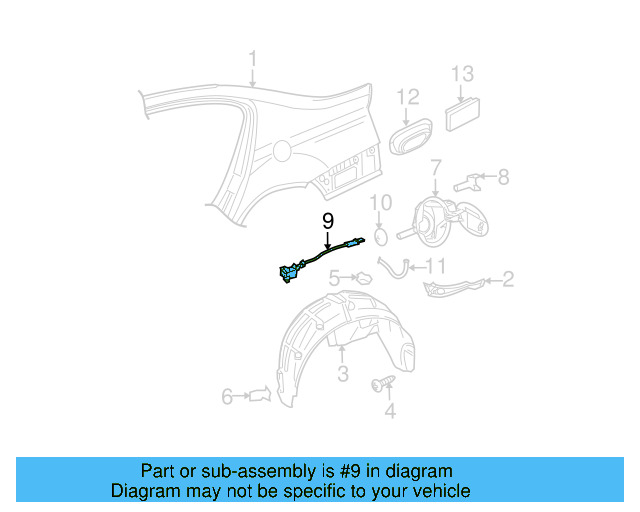 Actuator 3C0-810-773-A - View 7