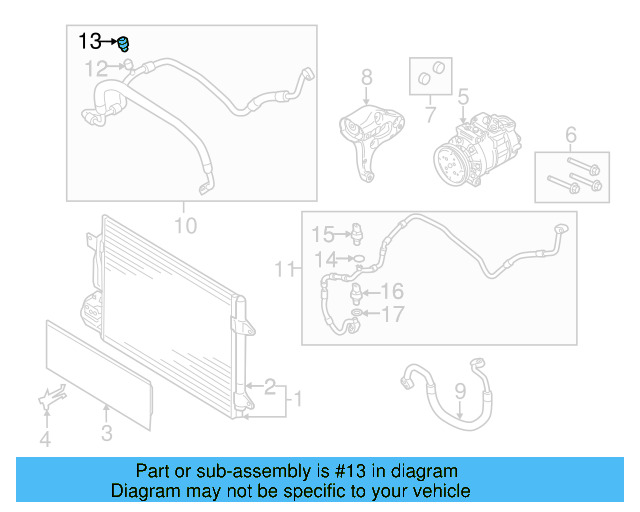 Fill Valve Cap 3C0-820-581 - View 63