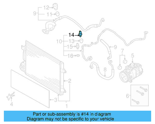 Fill Valve Cap 3C0-820-581 - View 62