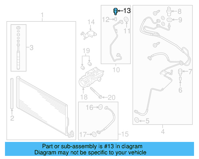 Fill Valve Cap 3C0-820-581 - View 80