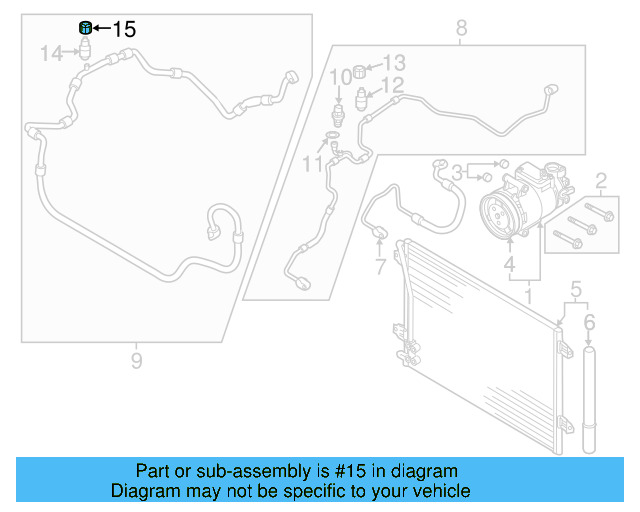 Fill Valve Cap 3C0-820-581 - View 43
