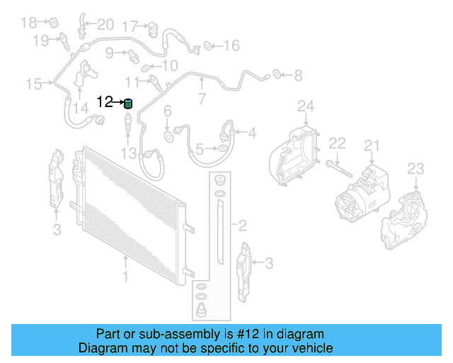 Fill Valve Cap 3C0-820-581 - View 86