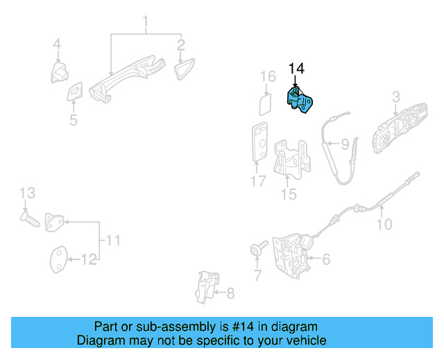 Upper Hinge 1K9-833-401-E