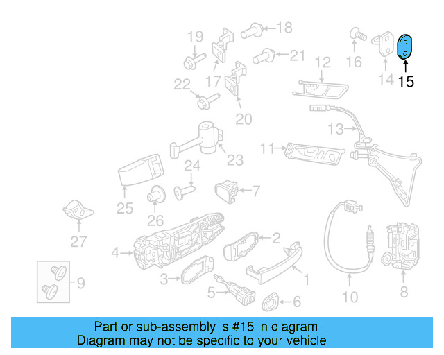 Opener Cable 1K5-837-085 - View 10