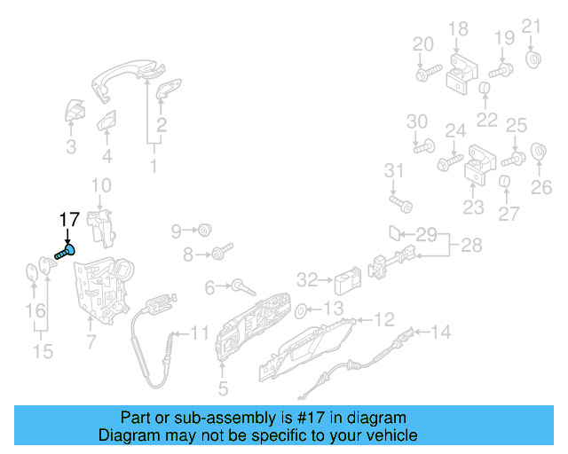 Striker Screw N-910-174-02 - View 26