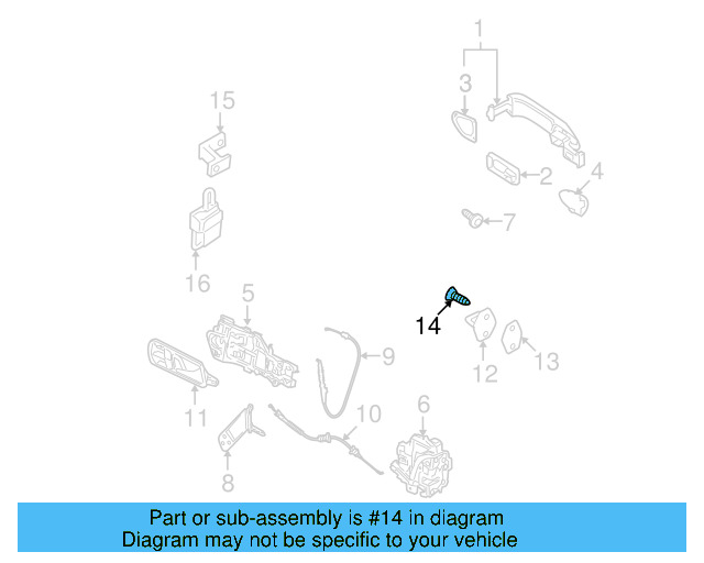 Striker Screw N-908-047-05 - View 37