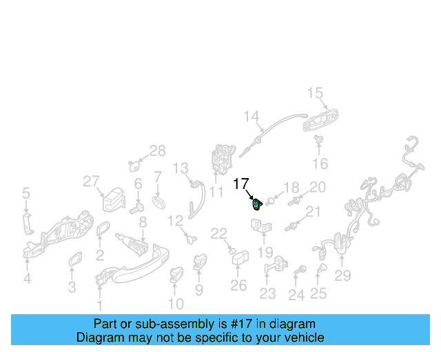 Door Lock Striker Plate 3C0-837-767-A - View 64