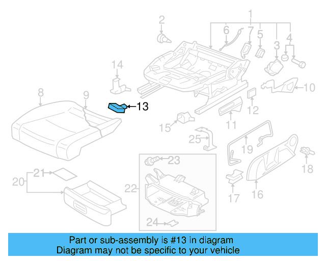 Adjust Knob 3C0-881-254-A-9B9 - View 82