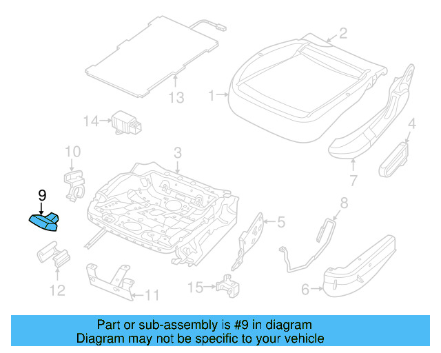 Adjust Knob 3C0-881-253-A-9B9 - View 34
