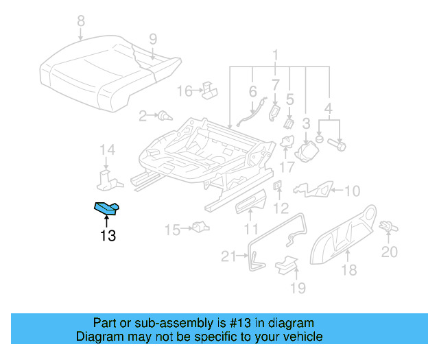 Adjust Knob 3C0-881-254-A-9B9 - View 27