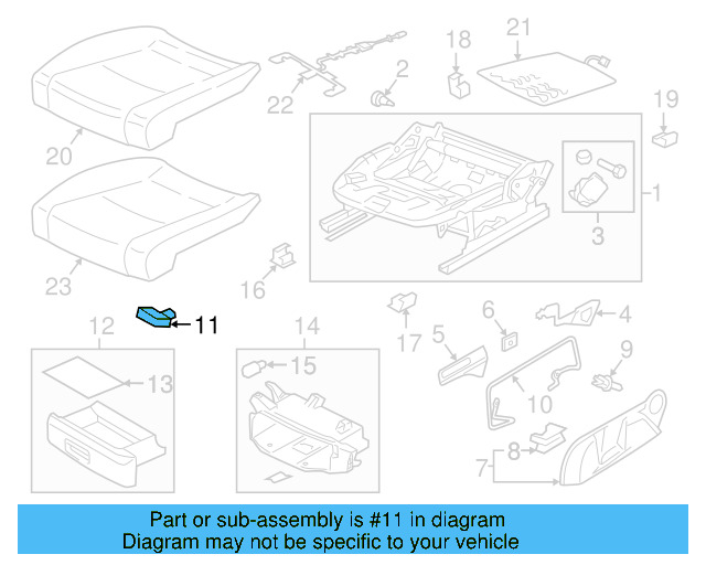 Adjust Knob 3C0-881-254-A-9B9 - View 26