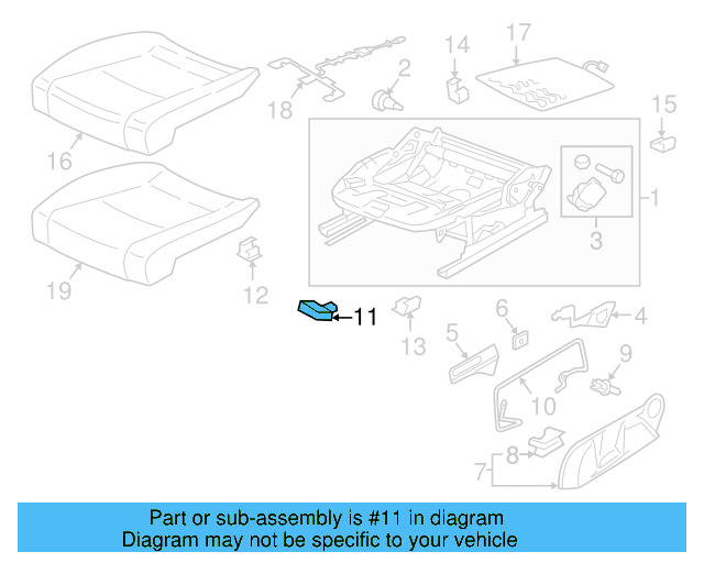 Adjust Knob 3C0-881-254-A-9B9 - View 29
