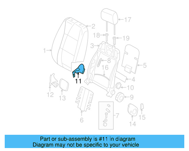 End Cap 3C0-881-479-7G8