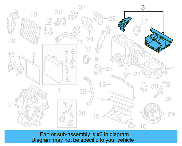 Intake Duct 3C0-898-304-D - View 15