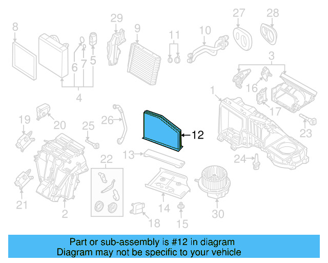 Cabin Air Filter 1K1-819-669 - View 83