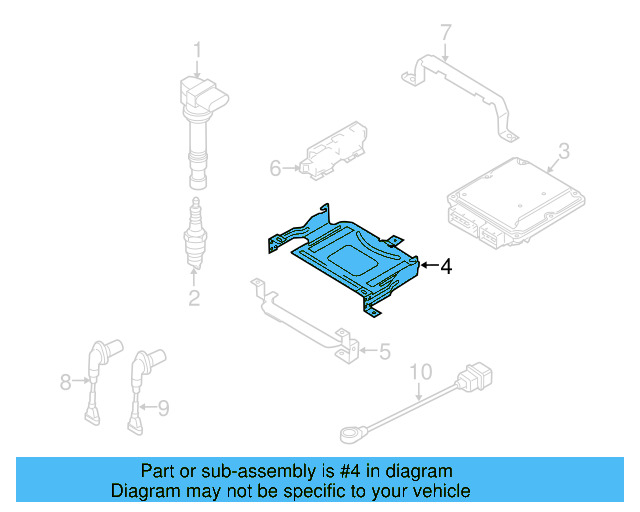 Mount Bracket 3C0-906-116-A