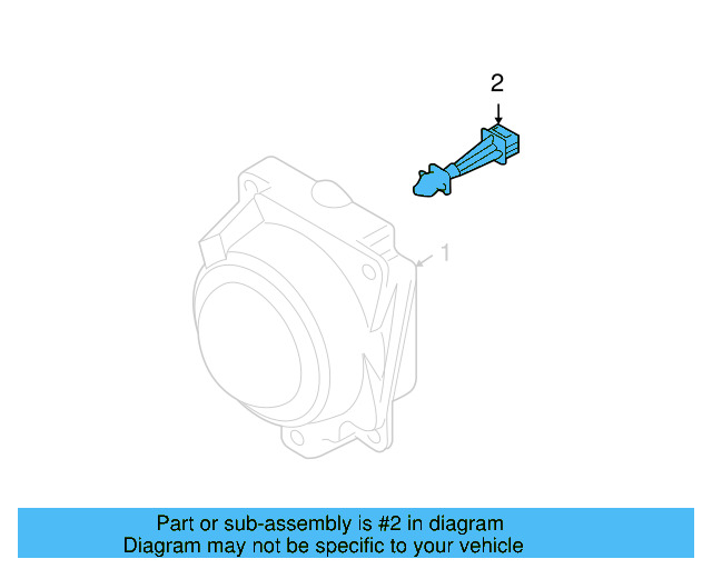 Distance Sensor Mount 3C0-907-179 - View 11
