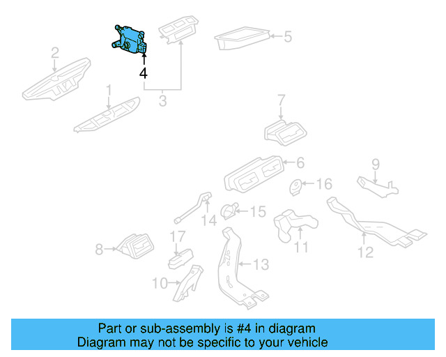 Adjust Motor 3C0-907-511 - View 6