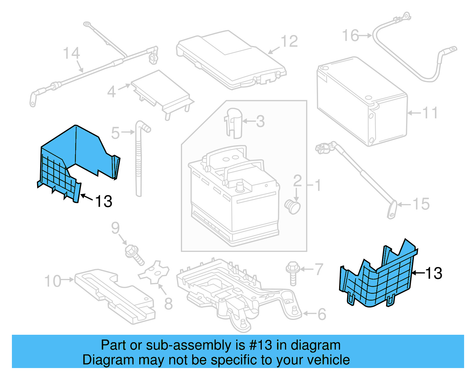 Side Cover 3C0-915-335 - View 3