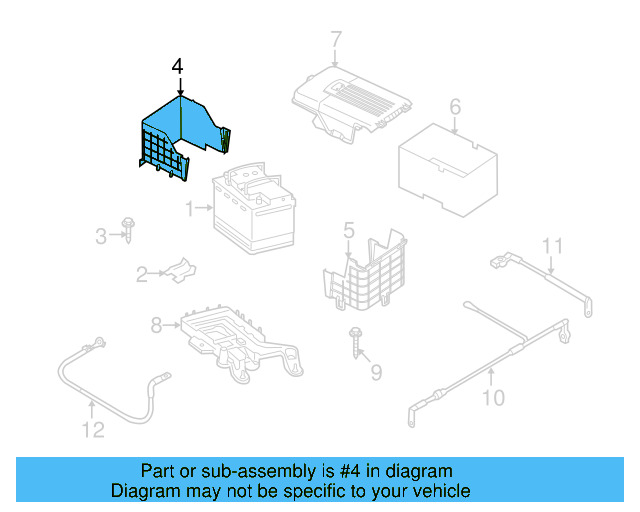 Side Cover 3C0-915-336-A - View 3