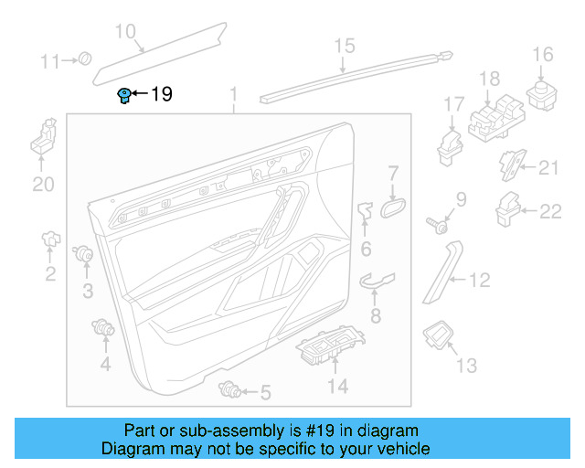 Warning Lamp Sleeve 3C0-919-242-9B9 - View 33