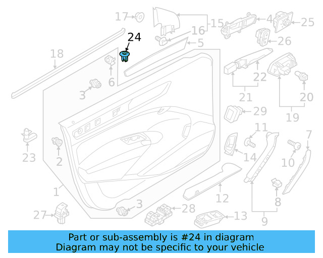 Warning Lamp Sleeve 3C0-919-242-9B9 - View 10