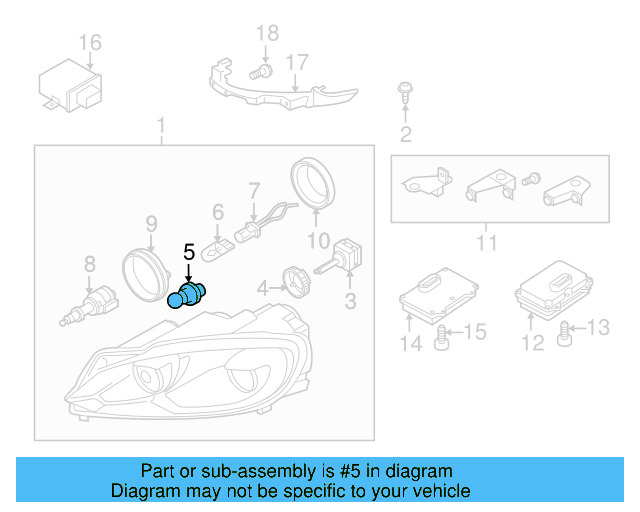 Turn Signal Light Bulb N-107-331-02 - View 31