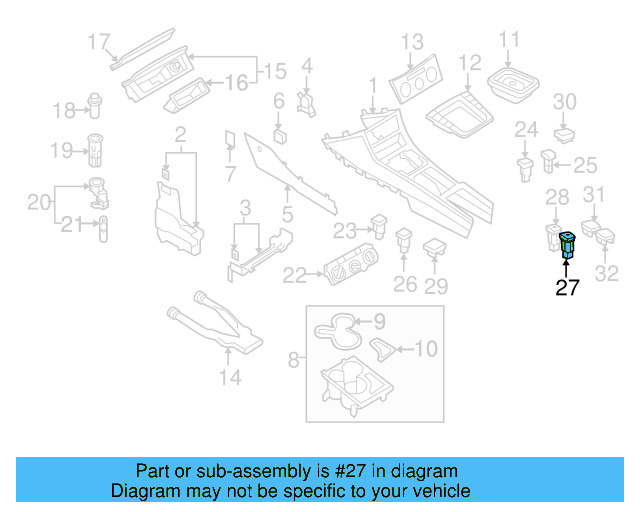 Switch 3C0-959-563-A-REH - View 3