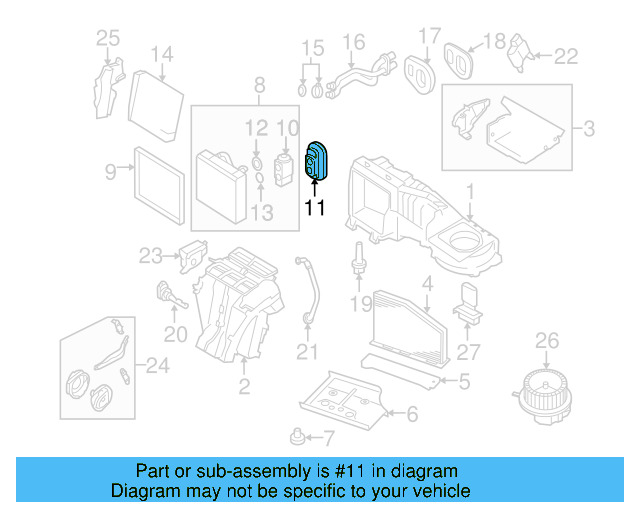 Expansion Valve Gasket 3C1-820-061 - View 21