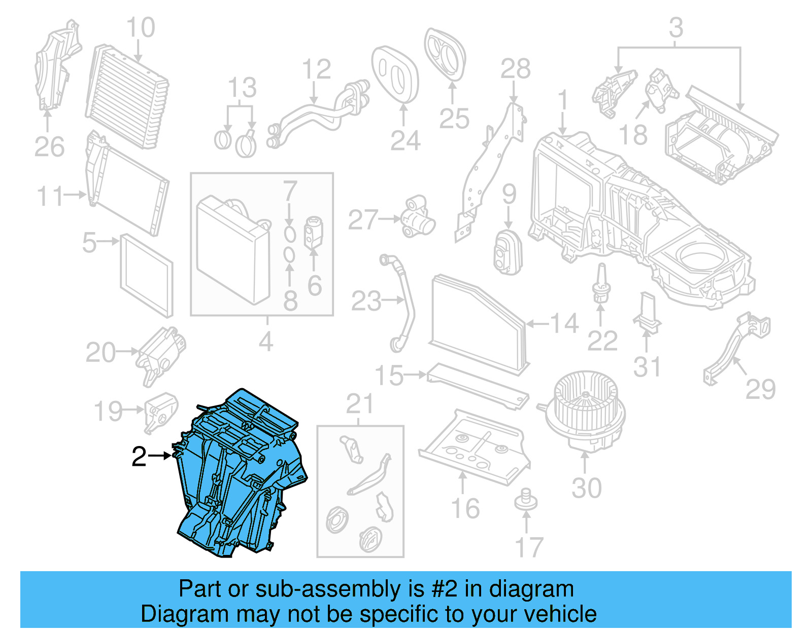 Air Distributor 3C1-898-353-F - View 6
