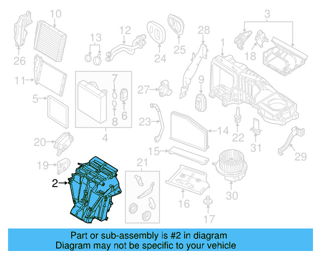 Air Distributor 3C1-898-353-F - View 3