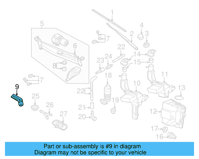 Holder 3C1-955-633-A - View 5