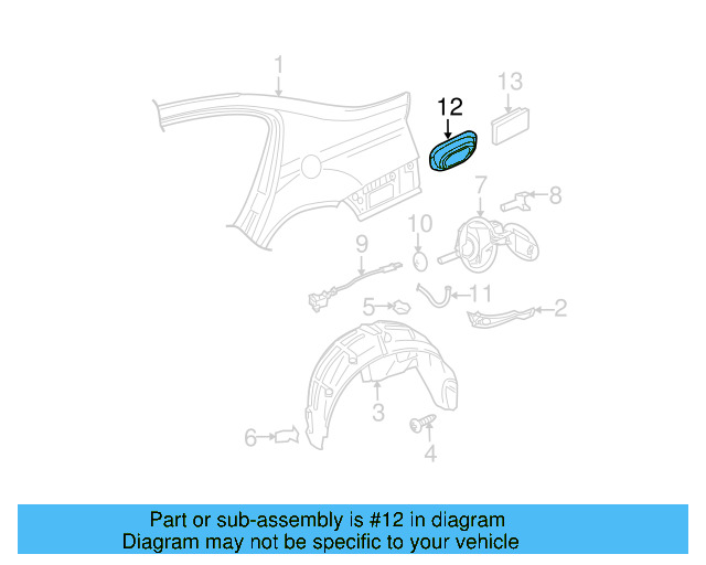 Door Trim Panel Nut N-105-168-01 - View 11