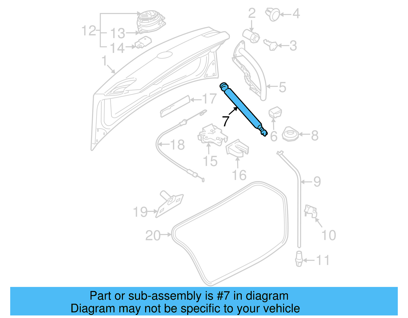 Support Cylinder 3C5-827-550-C - View 2