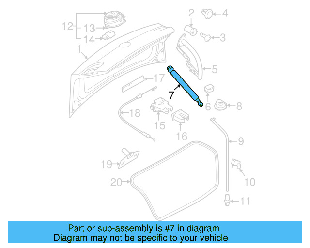 Support Cylinder 3C5-827-550-C - View 3