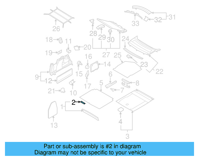 Pillar Trim Clip 3C0-867-333 - View 84