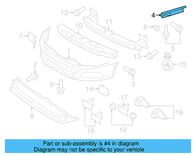 Side Support 3C8-807-184-A - View 9