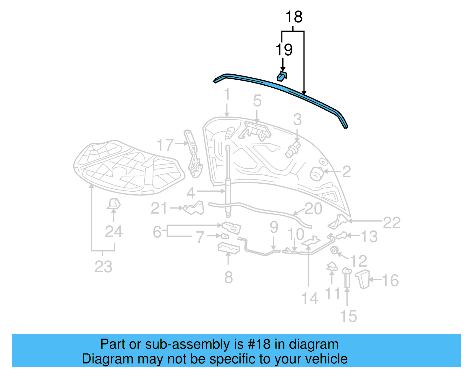 Front Seal 3C8-823-707-A-9B9 - View 5