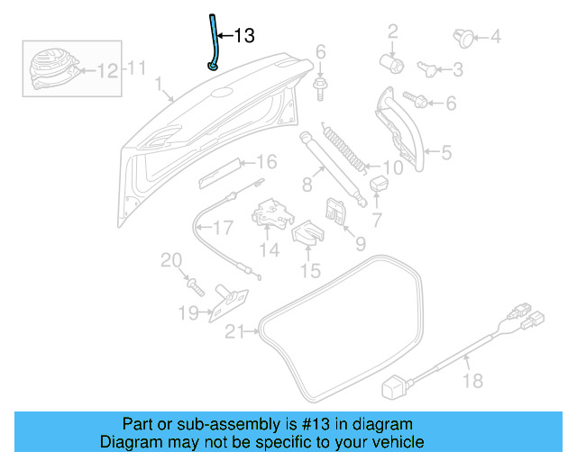Drain Hose 3C8-827-861-A