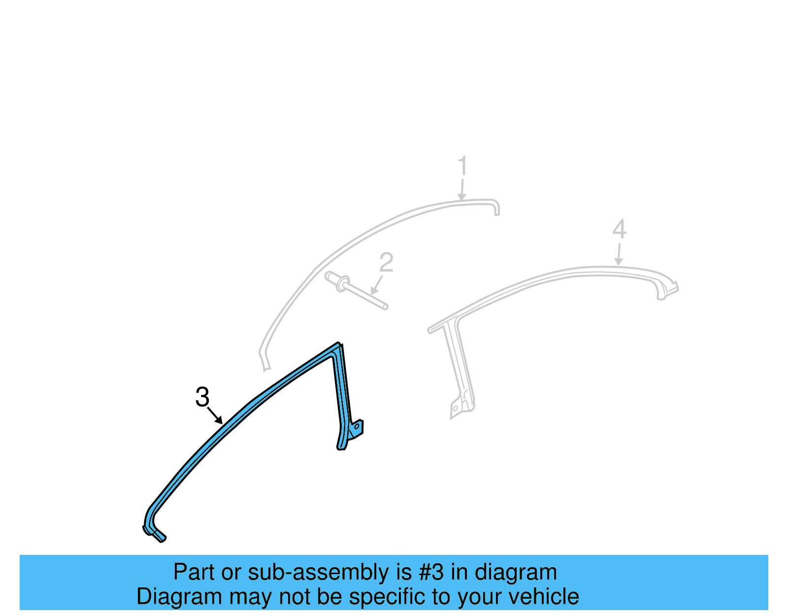 Upper Weather 3C8-854-544-J - View 4