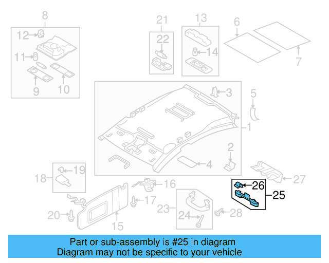 Mount Plate 3C8-858-687 - View 9